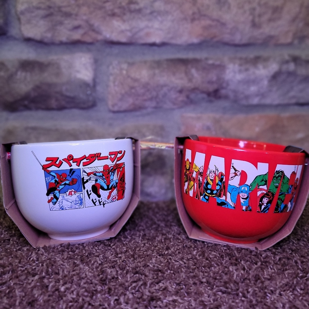 MARVEL Ramen Bowls